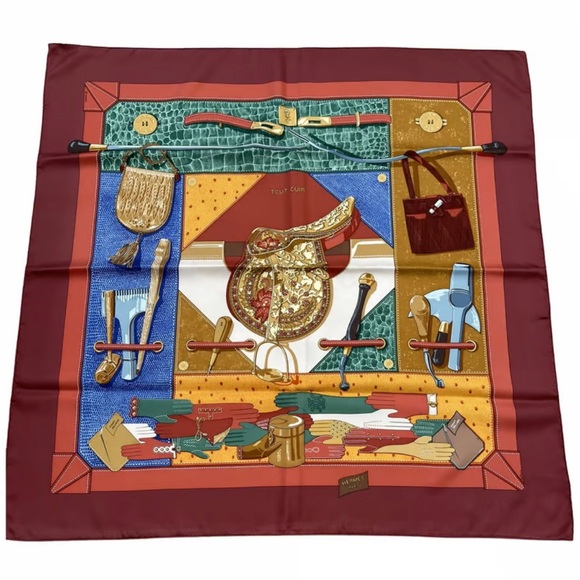 Hermes Accessories - Hermes Silk Scarf 100% Authentic